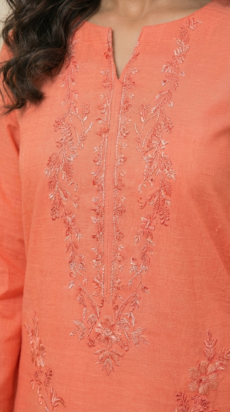 NMDM-05 Embroidered Lawn Unstitched 3 Pcs