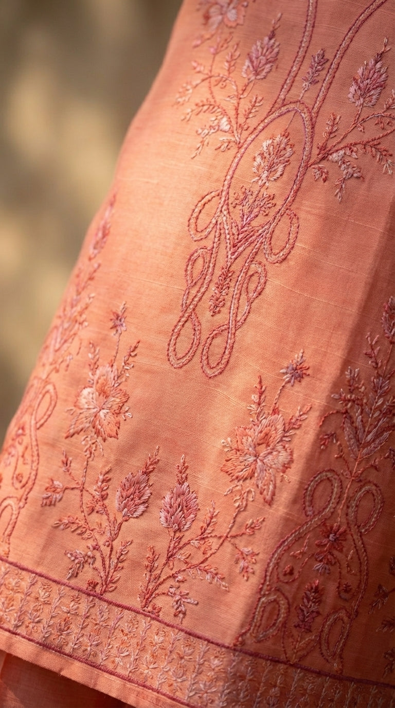 NMKS-05 Embroidered Lawn Unstitched 3 Pcs
