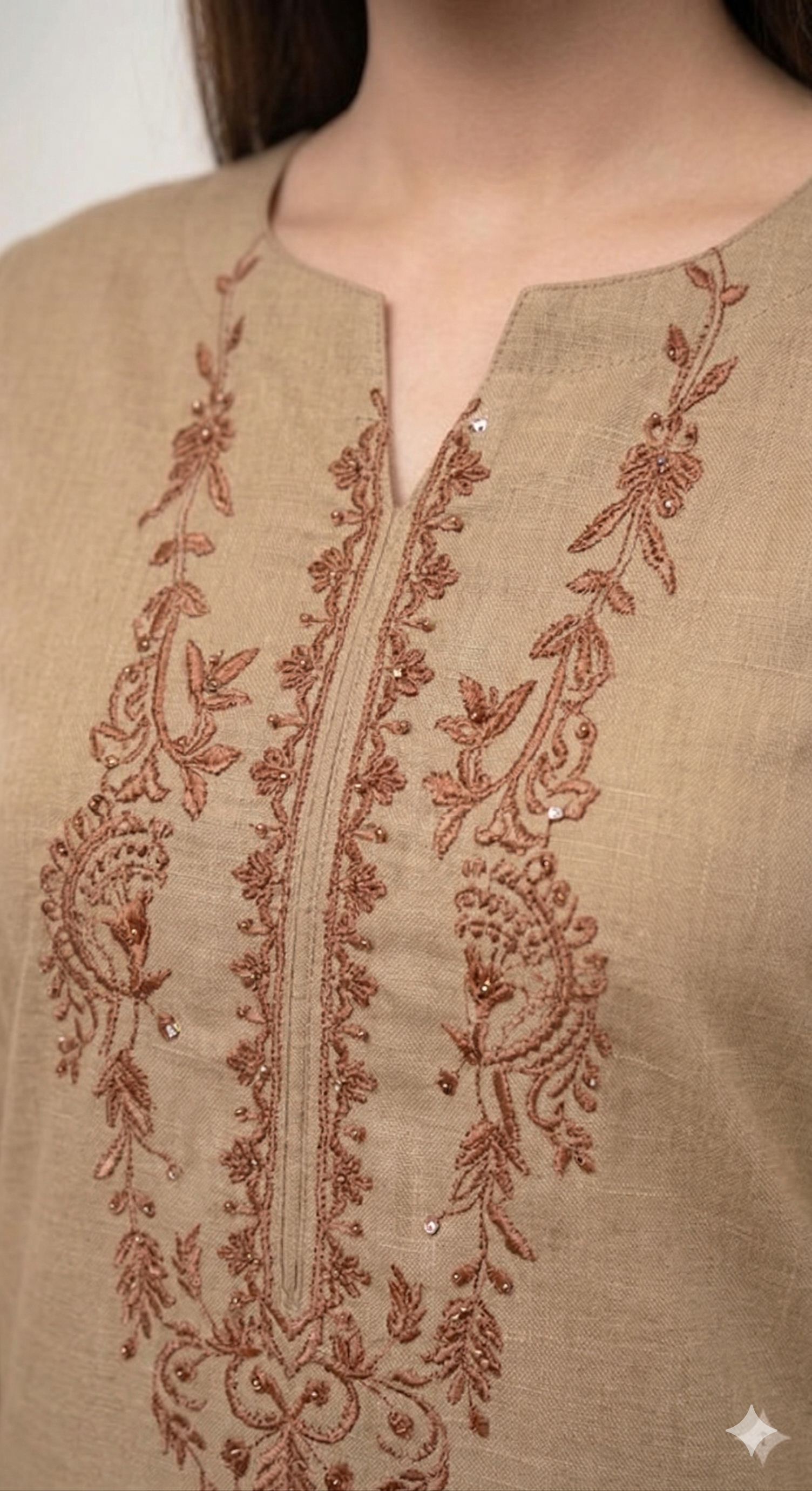 NMDM-01 Embroidered Lawn Unstitched 3 Pcs