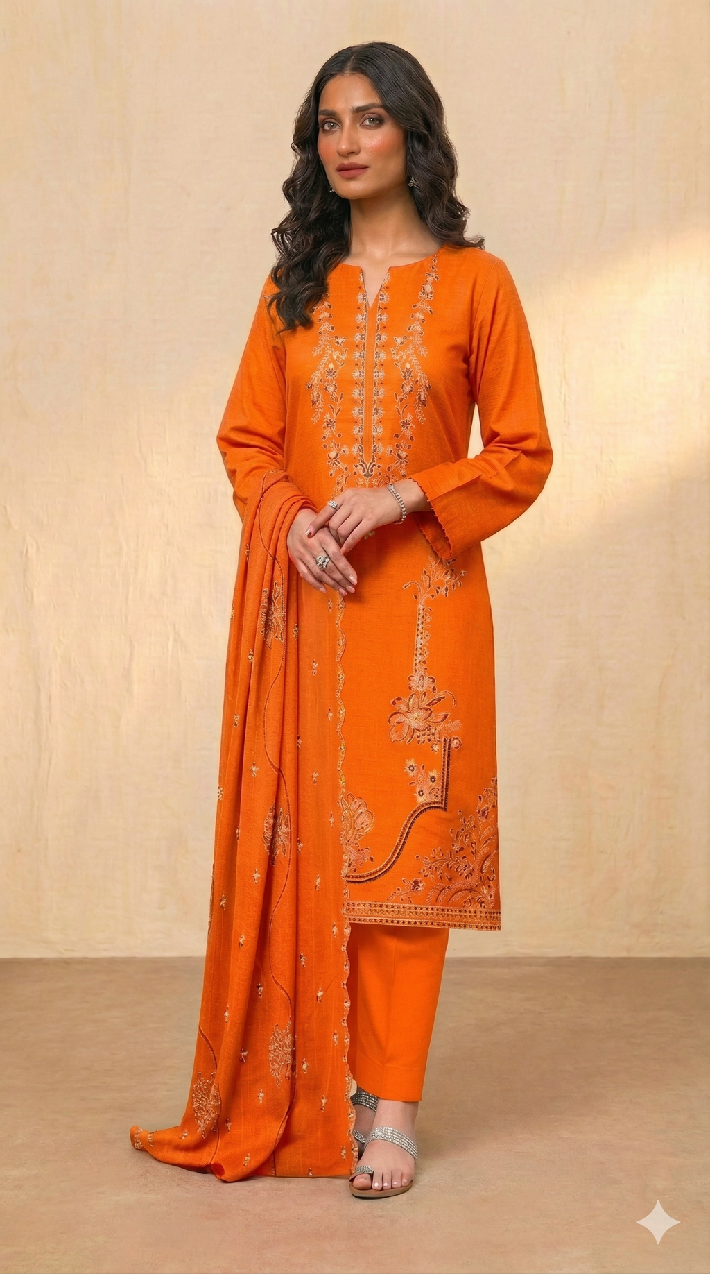 NMDM-07 Embroidered Lawn Unstitched 3 Pcs