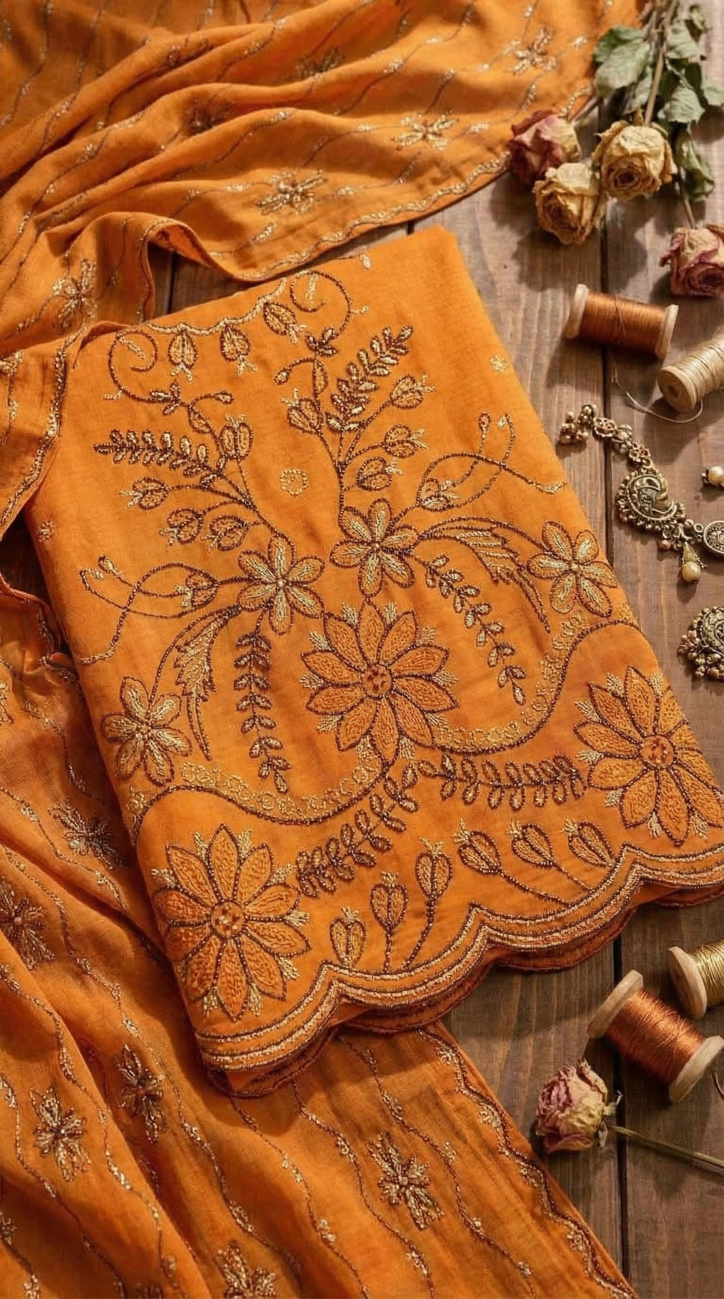NMBG-02 Embroidered Lawn Unstitched 3 Pcs