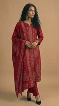 NMKS-02 Embroidered Lawn Unstitched 3 Pcs